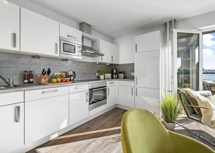 Sealove 1- Eg, Hafenblick, Terrasse, Hund, Infrarotsauna Und Whirlwanne